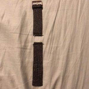 Fit bit versa cloth brown glittery band